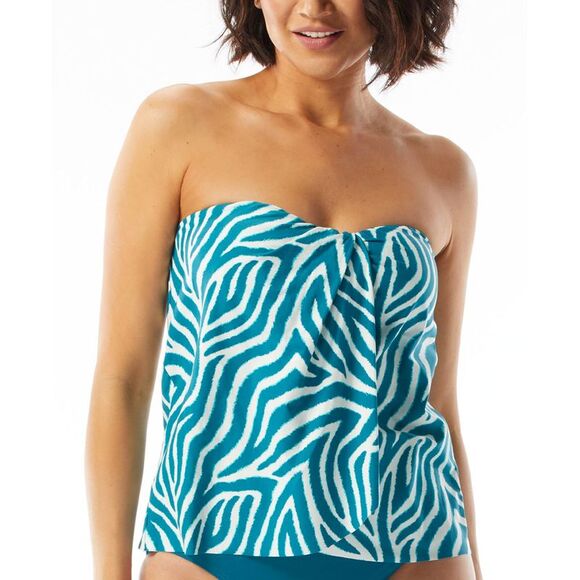 Women's Contours Clarity Bandeau Tankini Top